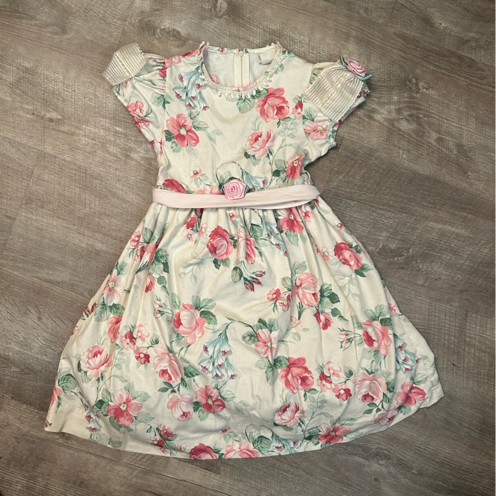 Floral Vintage Dress | 5T